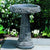 Hummingbird Birdbath in Cast Stone by Campania International B-034 - Majestic Fountains