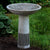 Equinox Birdbath in Cast Stone by Campania International B-159 - Majestic Fountains