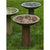 Hydrangea Leaf Birdbath in Cast Stone by Campania International B-160 - Majestic Fountains