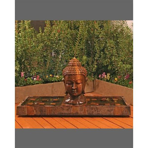 Buddha Head Fountain - Outdoor Fountain - Majestic Fountains