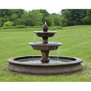 Beaufort Fountain in Cast Stone by Campania International FT-153 - Majestic Fountains