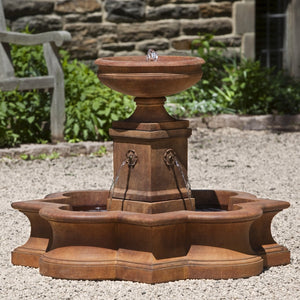 Beauvais Fountain in Cast Stone by Campania International FT-167 - Majestic Fountains
