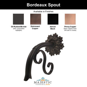 Bordeaux Spout - Majestic Fountains