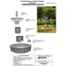 Borghese in Basin in Cast Stone Fountain by Campania International FT-224 - Majestic Fountains