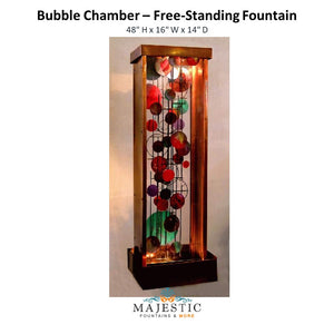 Harvey Gallery Bubble Chamber - Floor Fountain - Majestic Fountains