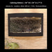 Adagio Calming Waters 35"H x 54"W  - Indoor Wall Fountain - Majestic Fountains