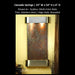 Adagio Cascade Springs 54"H x 25"W - Indoor Wall Fountain - Majestic Fountains
