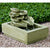Cascading Hosta Fountain in Cast Stone by Campania International FT-229 - Majestic Fountains