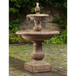 Caterina Fountain in Cast Stone by Campania International FT-192 - Majestic Fountains