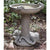 Cat Nap Birdbath in Cast Stone by Campania International B-127 - Majestic Fountains