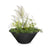 TOP Fires Cazo Powder Coated Metal Planter Bowl by The Outdoor Plus - Majestic Fountains