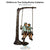 Children on Tree Swing Bronze Sculpture - Majestic Fountains and More