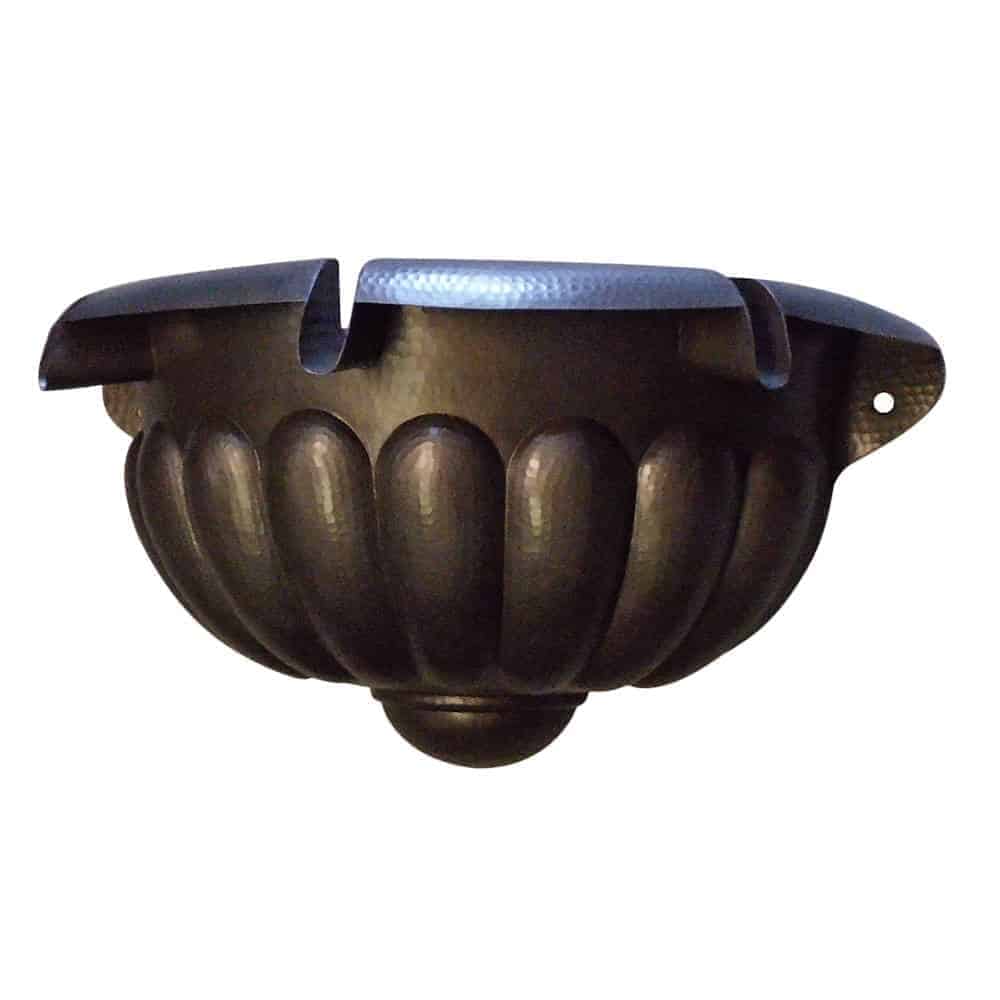 Roma Wall Mounted Bowl Scupper 24 inches Majestic Fountains and More