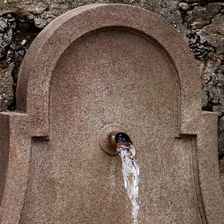 Closerie Wall Fountain in Cast Stone by Campania International FT-309 - Majestic Fountains