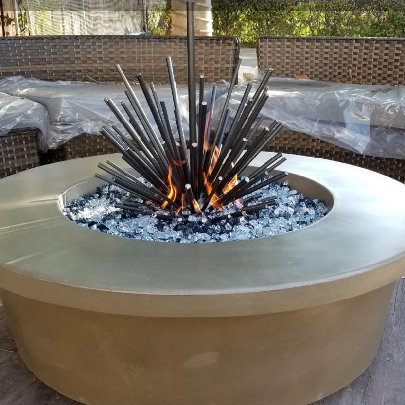 TOP Fires Desert Sticks Fire Ornament - by The Outdoor Plus - Majestic Fountains