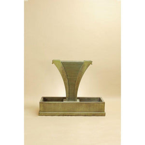 Diesse Concrete Outdoor Courtyard Fountain - Majestic Fountains