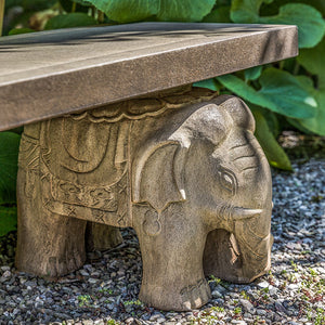 Elephant Bench By Campania International - Majestic Fountains