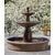 Esplanade Two Tier Fountain in Cast Stone by Campania International FT-78 - Majestic Fountains