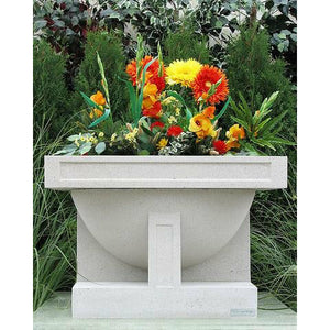 Frank Lloyd Wright - Oak Park Studio Vase Planter - Majestic Fountains