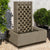M Weave Fountain in Cast Stone by Campania International FT-319 - Majestic Fountains