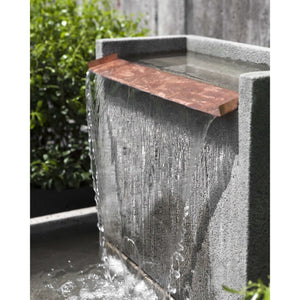 Falling Water Fountain II in Cast Stone by Campania International FT-295 - Majestic Fountains