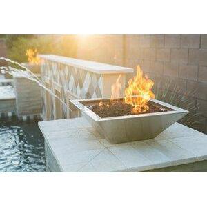 Corinthian Fire Bowl in Metal by Grand Effects — Majestic Fountains and ...