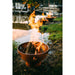 Fleur de Lis by Fire Pit Art - Majestic Fountains