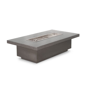 TOP Fires Fremont 15" Tall Rectangle Fire Pit in Powder Coated Steel by The Outdoor Plus - Majestic Fountains