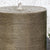 Lg Ribbed Cylinder Fountain in GFRC by Campania International GFRCFT-1107 - Majestic Fountains