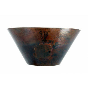 HPC Mesa Copper Fire and Water Bowl 2 - Majestic Fountains and More
