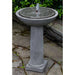 Hydrangea Leaves Birdbath Fountain in Cast Stone by Campania International FT-248 - Majestic Fountains