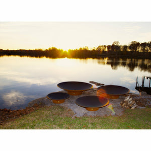 Asia 36" by Fire Pit Art - Majestic Fountains