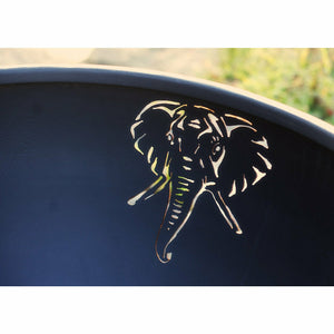 Africa's Big Five by Fire Pit Art - Majestic Fountains
