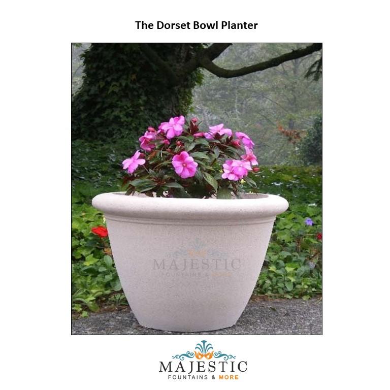 Dorset Bowl Planter in GFRC - Majestic Fountains