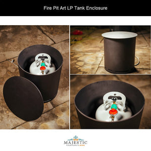 Asia Wood Burning and Gas Fire Pit - by Fire Pit Art - Majestic Fountains