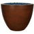 Legacy Round Fire Vase in GFRC Concrete - Majestic Fountains
