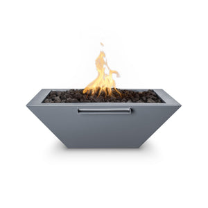 TOP Fires Maya Fire & Water Bowl in Powder Coated Steel by The Outdoor Plus - Majestic Fountains