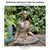 Meditating Lady Bronze Table Top Sculpture - Majestic Fountains and More