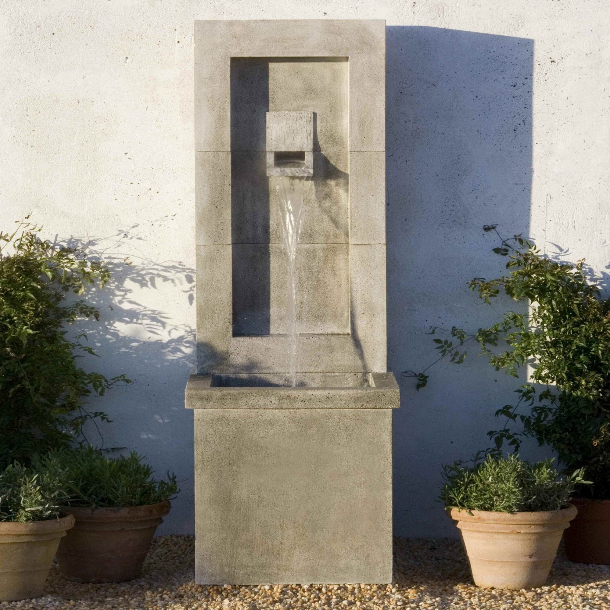 Moderne Fountain in Cast Stone by Campania International FT-118 - Majestic Fountains