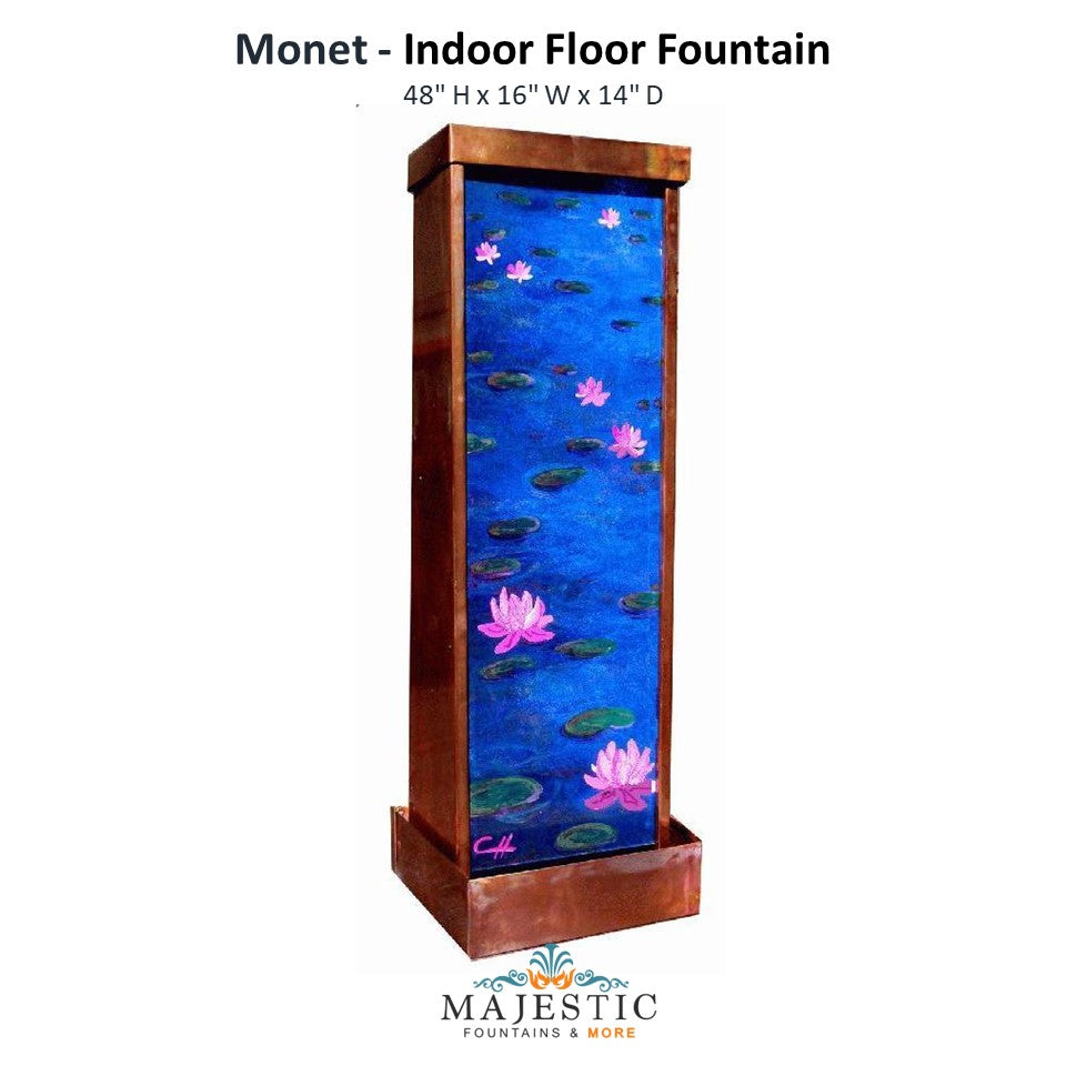 Harvey Gallery Free-standing Monet - Floor Fountain - Majestic Fountains