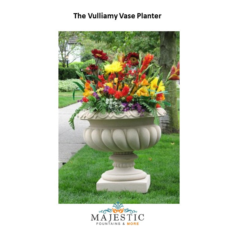 NB Vulliamy Vase Planter in GFRC - Majestic Fountains and More.