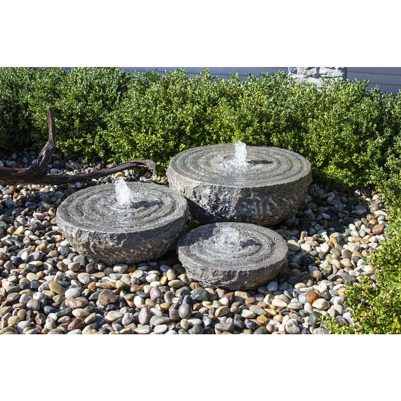 Natural Bowl with Swirl Fountain Kit -  Majestic Fountains and More