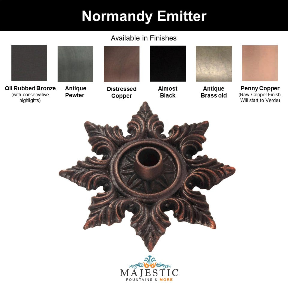 Normandy Emitter - Majestic Fountains