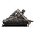 TOP Fires Steel Fireplace Log & Tray Set - by The Outdoor Plus - Majestic Fountains