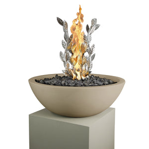 TOP Fires Stainless Steel Burning Bush Premium Gas Fire Pit Burner ornament - by The Outdoor Plus - Majestic Fountains