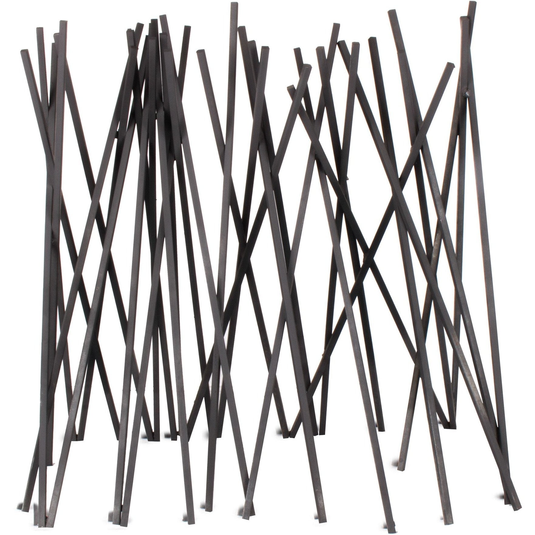 TOP Fires 1/4" Milled Steel Fire Twigs Fire Pit Ornament - by The Outdoor Plus - Majestic Fountains