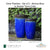 Orion Planters - Set of 2 - Bronze Blue in Glazed Terra Cotta By Campania - Majestic Fountains and More
