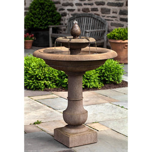 Palos Verdes Fountain in Cast Stone by Campania International FT-303 - Majestic Fountains