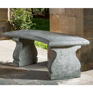 Provencal Curved Bench By Campania International - Majestic Fountains
