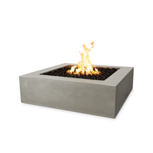 TOP Fires Quad Square Fire Pit in GFRC Concrete by The Outdoor Plus - Majestic Fountains